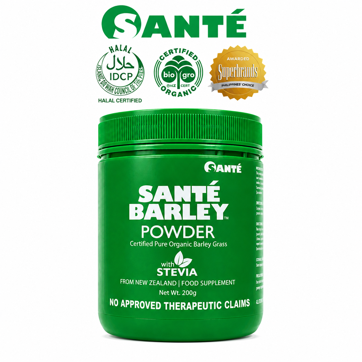 SANTÉ Barley Canister