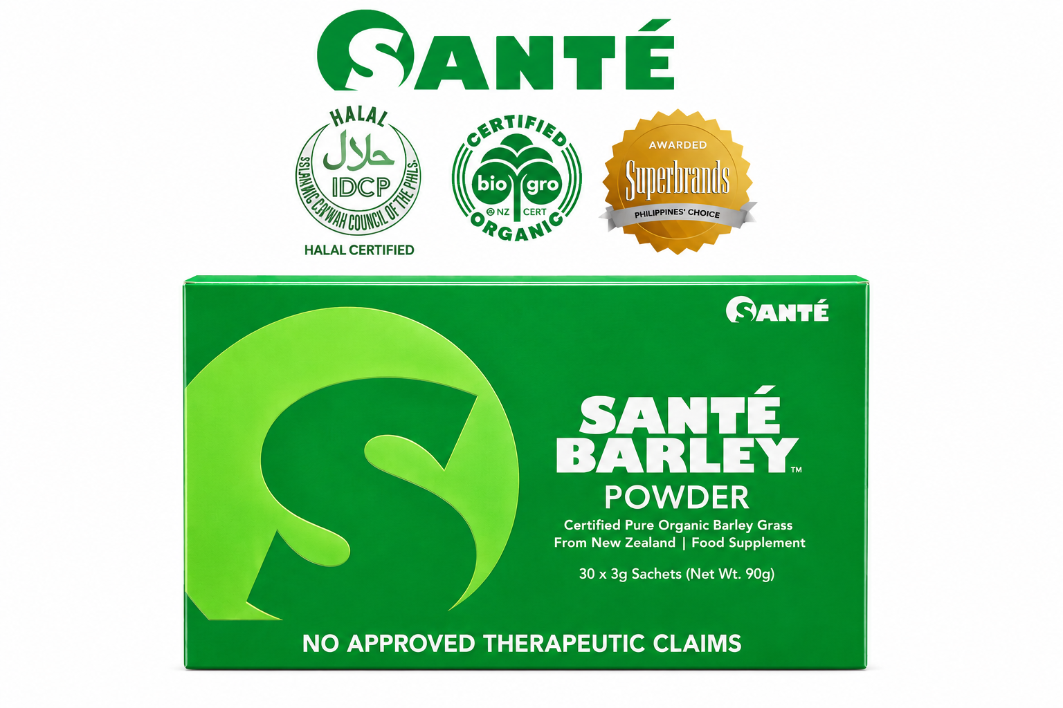 SANTÉ Barley Powder